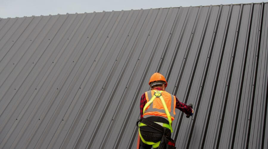 Professional metal roof installation services in Page, ND